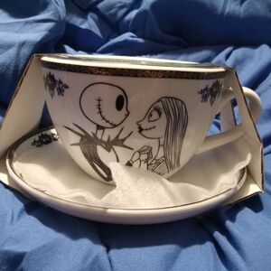 NEW Nightmare Before Christmas Oversized Teacup and Saucer Set